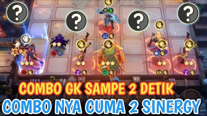 GAK SAMPE 2 DETIK HILANG DENGAN COMBO INI  - GAMEPLAY MAGIC CHESS