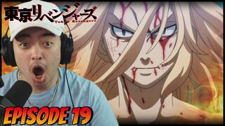 MIKEY VS KAZUTORA 🔥 || DRAKEN VS HANMA || Tokyo Revengers Ep 19 REACTION