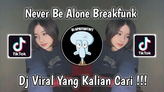 DJ NEVER BE ALONE BREAKFUNK VIRAL TIK TOK TERBARU 2023 YANG KALIAN CARI !