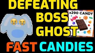 HOW TO DEFEAT THE BOSS GHOST IN ADOPT ME HALLOWEEN 2020 & GET MORE CANDIES FAST (100% WORKING TRICK)