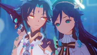[เก็นชินอิมอิมแพกต์/魈文MMD/ความสนใจในการเปลี่ยนแปลงทางเพศของเวนดี้] “ขอหน้ากากคืนให้ฉันหน่อย”“เฮ้~”—｢