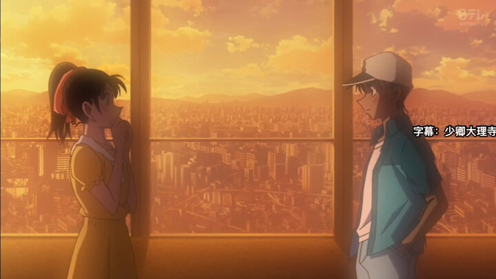 [Chinese subs] In my lifetime! Heiji finally confesses successfully—ahhhhhh!