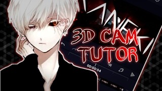 Tutorial | 3D CAM ~ Alight Motion #alightmotion #AMV