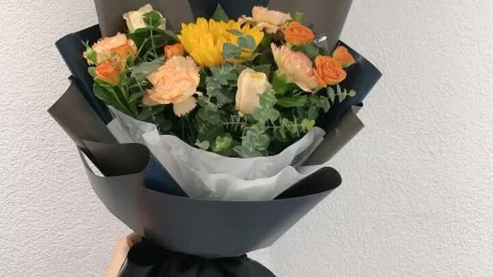 Flower Bouquet Packaging Tutorial
