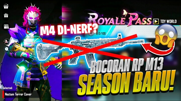 WADUH M4 BAKAL DI NERF?! BOCORAN ROYALE PASS M13 SEASON TERBARU! - PUBG MOBILE