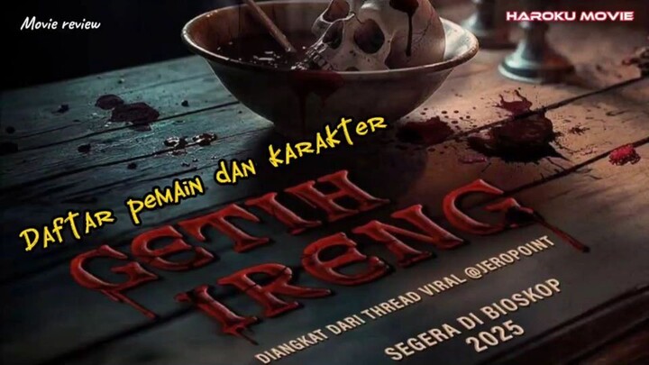 Daftar pemeran dan karakter film horor Indonesia Getih Ireng