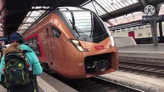 SOB TO ZURICH! New traverso trains operated by SOB now run from Zurich to Bellinzona and Girunos too