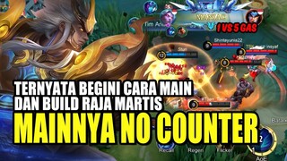 Terbongkar rahasia main Martis rusuh jungle lawan sendiri PASTI MENANG  #mobilelegends