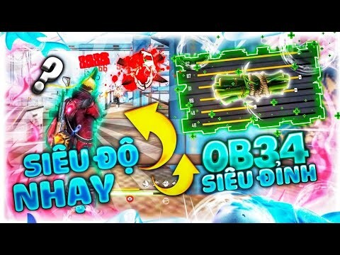 Độ Nhạy, Nút Bắn Và DPI OB34 100% Headshot Như Ruok FF Cho Samsung, Oppo, Vsmart, Realme, Redmi, ...