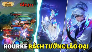 "HAI BẮN MỘT MẠNG ELSU" Rourke Bách Tướng Lão Đại Đi Rừng Với Một Chiêu Bay 80% Máu AD