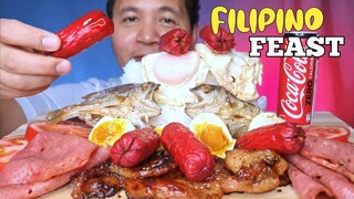 FILIPINO FEAST | FILIPINO FOOD | MUKBANG PINOY inyaki tv