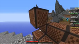 using astronomia (coffin dance) to win skywars