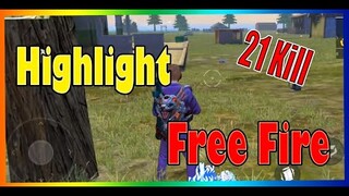 Free Fire : 4-1 เล่นโหดเกิน Highlight 21 Kill !!!