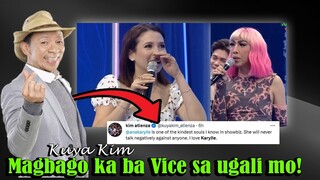 KUYA KIM NAGSALITA TUNGKOL SA PAMBABASTOS NI VICE GANDA KAY KARYLLE- GRABE NAMAN UGALI NITO!