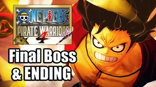 One Piece: Pirate Warriors 4 - Final Boss & ENDING [PS4 Pro]