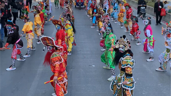 The passionate dance makes the heart restless! Where there is Yingge dance, there is no sense of win