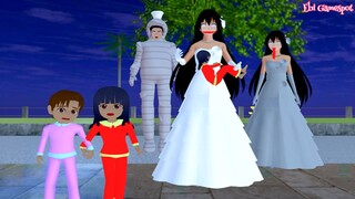 Mia Mau Dinetekin Hantu Mulut Robek Di Atas Pohon - Mio Yuta Tanya Poci | Sakura @Ebi Gamespot