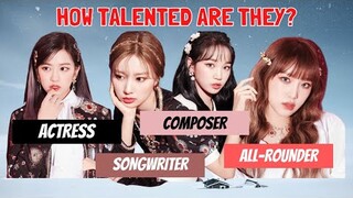 HOW TALENTED IS IZ*ONE? Who Are Songwriters? Composers & Producers? Actress? Pianist? All-Rounders?