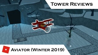 Aviator (Winter Event 2019) | Tower Reviews | Tower Battles [ROBLOX]