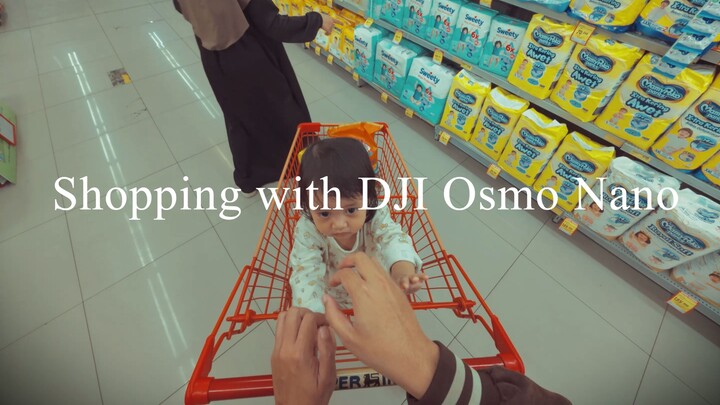 Belanja bulanan bersama di kecil! ❤️#osmonano