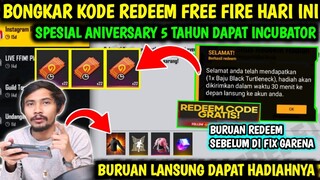 KODE REDEEM FREE FIRE TERBARU 6 AGUSTUS 2022 HARI INI