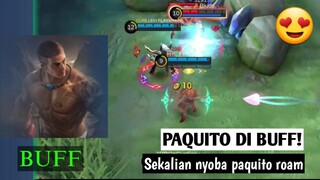 PAQUITO DI BUFF, MAKIN ENAK CIDUK MUSUH CUY! - Review Paquito Mobile Legends