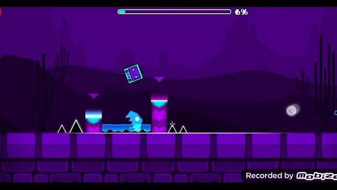 Geometry dash subzero (Press start) gameplay