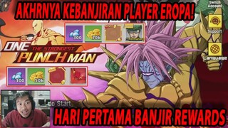 🔥🔥REWARDS HARI PERTAMA!! BANJIR PLAYER US & GACHA RATE MOONTON - ONE PUNCH MAN:The Strongest