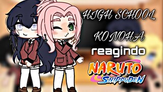 • ▪︎ | - High School Naruto reagindo ao Naruto - | ▪︎ • [ Feat. Naruto, Hinata, Sakura e Sasuke ]