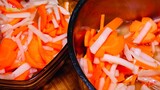 Cách làm củ cải ngâm chua ngọt giòn để được lâu Huỳnh Kiệt