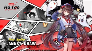 𝐏𝐀𝐑𝐓 1 || Drawing Hu Tao from Genshin Impact😍