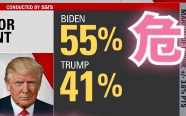 Danger! Trump's approval rating is significantly lower than Biden's! Japanese and American netizens 