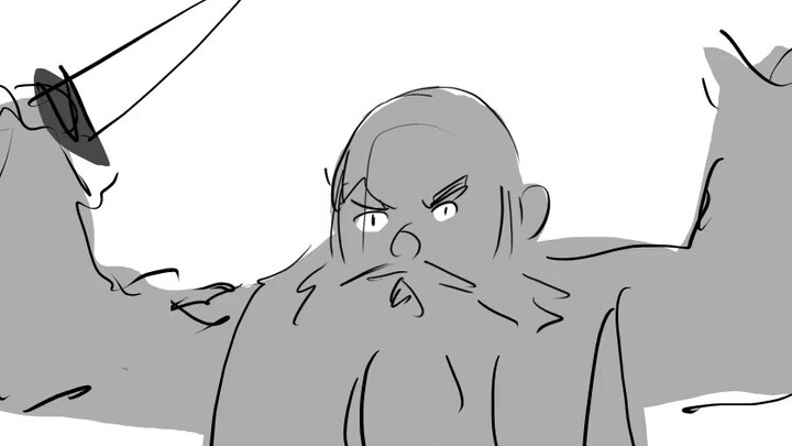 [Laob's Storyboard Class] A short fight scene