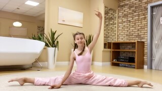 俄罗斯芭蕾女孩的基本功，服了