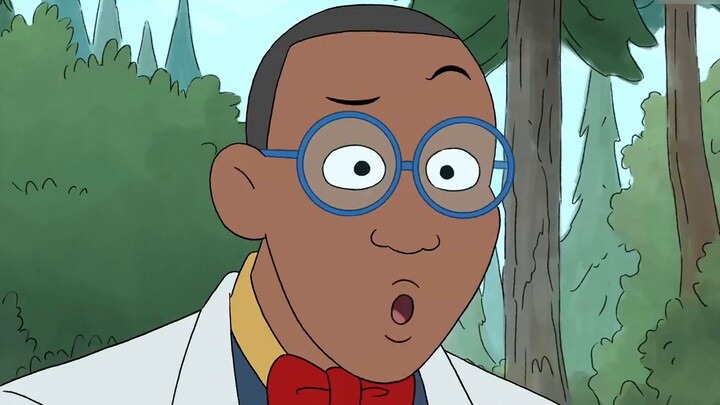 The fearless polar bear was actually afraid of a cucumber.