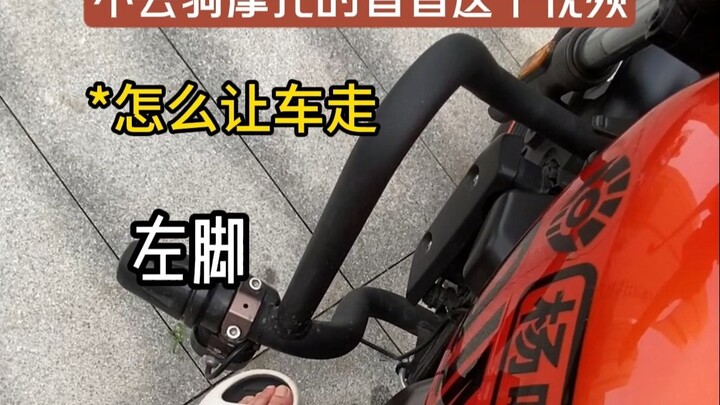 Don’t worry if you can’t ride a motorcycle—skill upgraded: now you can!