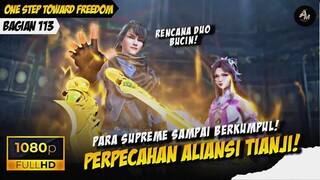 RENCANA SEBENARNYA DARI KING BUCIN 🥶 🔥❗- Alur Cerita One Step Toward Freedom Part 113