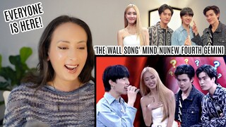 Mind (มายด์) 4EVE Nunew Fourth Gemini | The Wall Song ร้องข้ามกำแพง| EP.139 REACTION (THAI SUBS)