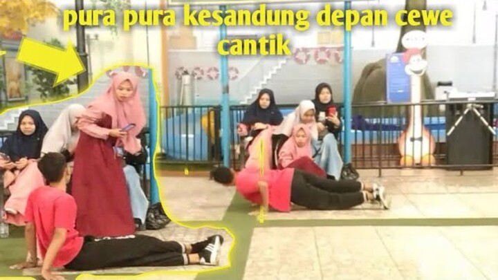 PURA PURA JATUH LANGSUNG PUSH UP|PRANK INDONESIA|