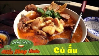 Vỏ đen, ruột trắng - CỦ ẤU HẦM THỊT VỊT ăn dẻo bùi thiệt đã | Đặc sản miền sông nước