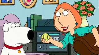 Lois really touched Brian thoroughly.