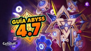 ⭐NUEVO ABISMO 4.7 // GUIA y TRUCOS #GenshinImpact