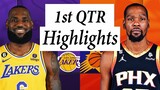 Phoenix Suns vs. Los Angeles Lakers Full Highlights 1st QTR | Apr 7 | 2022-2023 NBA Season