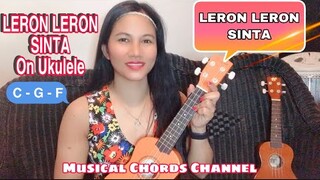 LERON LERON SINTA ON UKULELE FOR BEGINNERS  - ONE OF THE MOST FAMOUS FOLK SONGS OF THE PHILIPPINES