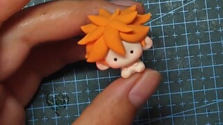 [Super light clay] [Volleyball Boys] Little Sun's clay tutorial