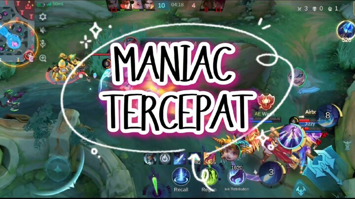 DAPAT TEAM GG, GUSION MANIAC DI MENIT 4....