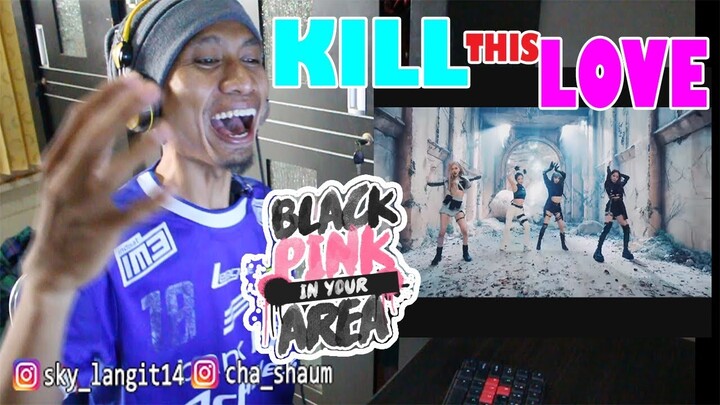 BLACKPINK-'Kill This Love' M/V|REACTION INDONESIA K-POP