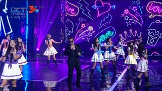 David Bayu ft. JKT48 di RCTI 34 Anniversary Celebration, 23 Agustus 2023