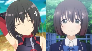 "Usami Mizuki Saat Ini VS Usami Mizuki sebelumnya"