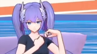【A-SOUL 向晚】撕开肩处魔力贴调整动捕的晚晚